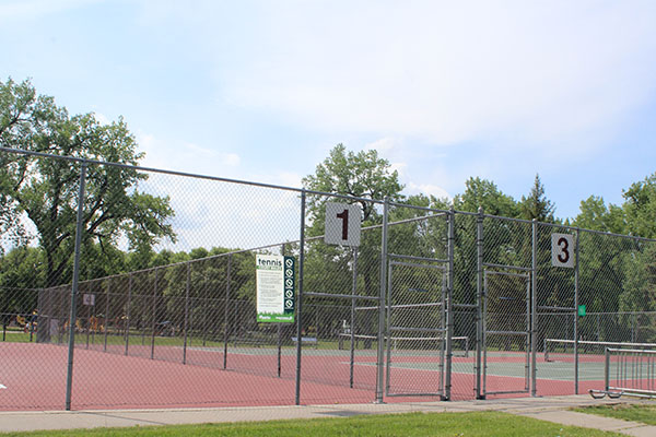 Website Tennis courts